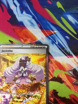 Jacinthe 122/088 Ultra Rare Full Art Holo Perfect Order Trainer Pokemon - Image 5