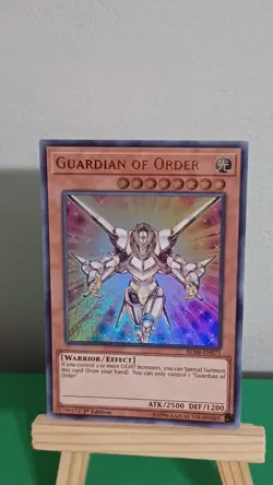 2019 Yugioh Guardian Of Order BLHR-EN075 Ultra Rare Hero's Revenge - Image 3