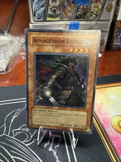 Yu-Gi-Oh Armageddon Knight PTDN-EN021 Super Rare Unlimited MP - Image 1