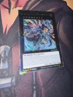 Yu-Gi-Oh! Exosisters Magnifica RA02-EN038 Quarter Century Secret Rare 1st - Image 2