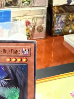 Yu-Gi-Oh Blackwing Shura the Blue Flame Super Rare Limited Edition RGBT-ENPP2 MP - Image 3