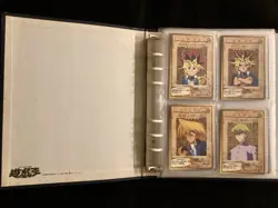 BANDAI YU-GI-OH Complete Set 1-118 + TA1 + TA2 & Official Binder Carddass Japan - Image 1