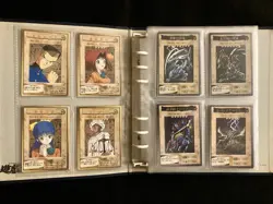 BANDAI YU-GI-OH Complete Set 1-118 + TA1 + TA2 & Official Binder Carddass Japan - Image 2