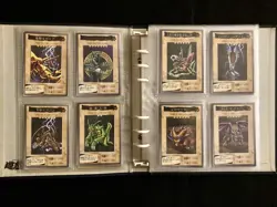 BANDAI YU-GI-OH Complete Set 1-118 + TA1 + TA2 & Official Binder Carddass Japan - Image 3