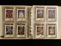 BANDAI YU-GI-OH Complete Set 1-118 + TA1 + TA2 & Official Binder Carddass Japan - Image 4