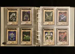 BANDAI YU-GI-OH Complete Set 1-118 + TA1 + TA2 & Official Binder Carddass Japan - Image 5