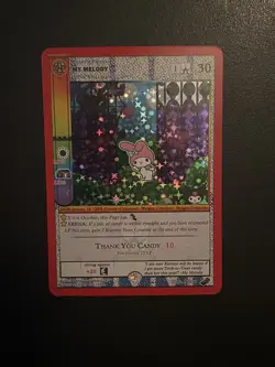 NYCC 2023 MetaZoo Promo Card My Melody Cryptid Carnival Foil Holo RARE - Image 1