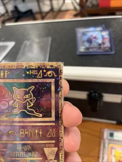 Pokemon TCG Ancient Mew Promo Holo Rare Card 1999/2000 NM Condition Swirl! - Image 4