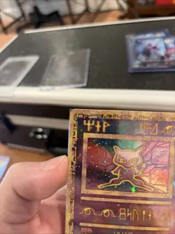 Pokemon TCG Ancient Mew Promo Holo Rare Card 1999/2000 NM Condition Swirl! - Image 5