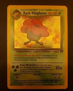Dark Vileplume Holo Team Rocket Unlimited #13/82 Near Mint! NM Pokemon TCG - Image 1