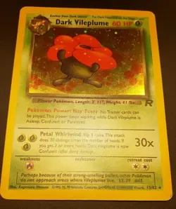 Dark Vileplume Holo Team Rocket Unlimited #13/82 Near Mint! NM Pokemon TCG - Image 2