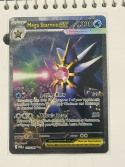 Pokemon Mega Starmie ex SIR 118/088 Special Illustration Rare Perfect Order NM - Image 1
