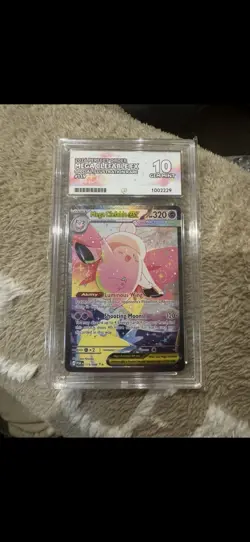Pokemon TCG Perfect Order Mega Clefable EX SIR, 119/088, ACE10 Gem Mint - Image 1