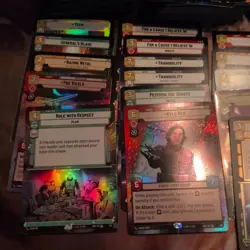 SWU lot of foil hyperspace and regular cards from SOR TWI SHO over 125 rares - Image 3