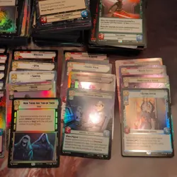 SWU lot of foil hyperspace and regular cards from SOR TWI SHO over 125 rares - Image 4