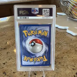 Pokemon TCG Blastoise Base Set Holo Rare 2/102 1999 PSA 6 - Image 2