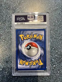 1999 Pokemon Base Set Mewtwo #10 English Holo Rare Unlimited, PSA 8 - Image 2