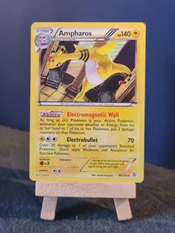 Pokemon Cards Ampharos 40/124 Holo Dragons Exalted Holo Rare LP - Image 1