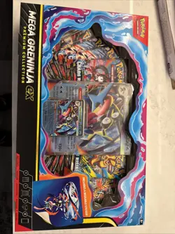 Mega Greninja ex Premium Collection Box Sealed Pokemon TCG Chaos Rising Pokemon - Image 1