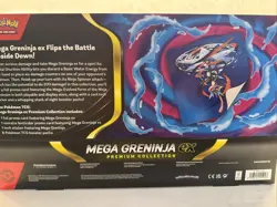 Mega Greninja ex Premium Collection Box Sealed Pokemon TCG Chaos Rising Pokemon - Image 2