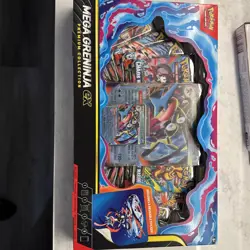 Mega Greninja ex Premium Collection Box Sealed Pokemon TCG Chaos Rising Pokemon - Image 5
