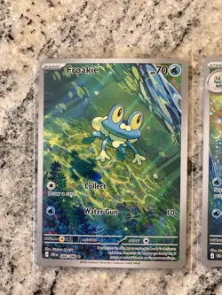 Pokemon TCG Chaos Rising Mega Greninja Ex Froakie and Frogadier Bundle - Image 2