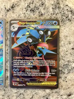 Pokemon TCG Chaos Rising Mega Greninja Ex Froakie and Frogadier Bundle - Image 4