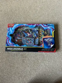 Pokemon TCG Mega greninja ex box and chaos rising toxel blister. - Image 4