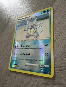Pokemon TCG Wartortle 75/132 Secret Wonders 2007 Reverse Holo LP - Image 2