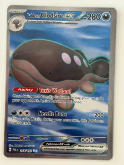 Paldean Clodsire ex 244/193 SV02: Paldea Evolved Ultra Rare Holo NM Pokemon Card - Image 1