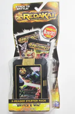 Redakai X-Reader Starter Pack ORIGINAL Series w/22 Blast3D Cards NEW Spin Master - Image 1