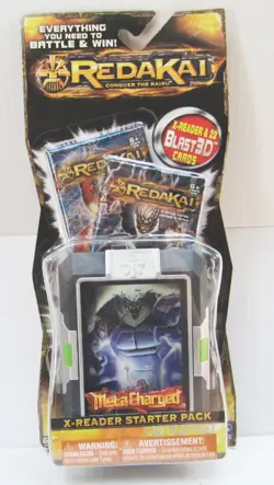 Redakai X-Reader Starter Pack META CHARGED w/22 Blast3D Cards NEW Spin Master - Image 1