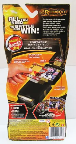 Redakai X-Reader Starter Pack META CHARGED w/22 Blast3D Cards NEW Spin Master - Image 2