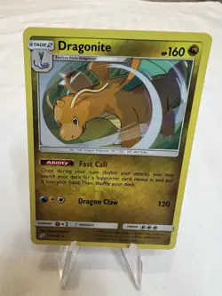 Pokemon Card Dragonite 119/181 Team Up Cosmos Holo Rare 2019 NM - Image 1