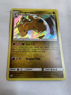 Pokemon Card Dragonite 119/181 Team Up Cosmos Holo Rare 2019 NM - Image 4