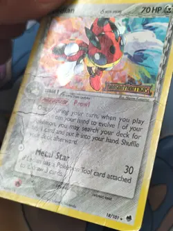 Ledian (Delta Species) - 18/101 Ex Dragon Frontiers - Reverse Holo Pokemon Card - Image 3