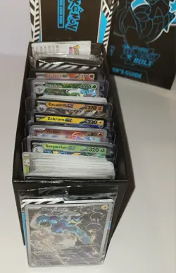 Pokemon BLACK BOLT ETB * OPENED * INCLUDES cards, Holos, Reverse, Full Arts + - Image 2
