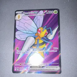 Pokemon TCG Beedrill ex Scarlet & Violet 151 098/086 Ultra Rare Full Art Holo - Image 1