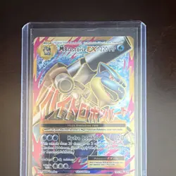 Pokemon Company M Blastoise EX 102/108 Evolutions Full Art Holo Ultra Rare 2016 - Image 1