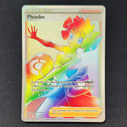 Pokemon TCG Phoebe 175/163 Battle Styles Secret Rare Full Art Holo English 2021 - Image 1