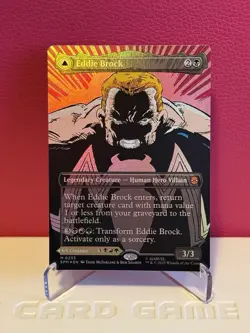 Eddie Brock 0233 Borderless Foil Marvel's Spider-Man MAGIC MTG English ver. - Image 1