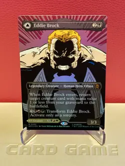 Eddie Brock 0233 Borderless Foil Marvel's Spider-Man MAGIC MTG English ver. - Image 3