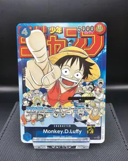 MONKEY D. LUFFY P-033 CS 2023 EVENT PACK CHAMPIONSHIP STAMPED ONE PIECE CARD - Image 1
