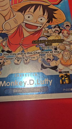 MONKEY D. LUFFY P-033 CS 2023 EVENT PACK CHAMPIONSHIP STAMPED ONE PIECE CARD - Image 2