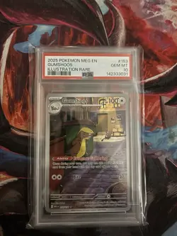 Pokemon Card - Gumshoos 153/132 Mega Evolution Illustration Rare - PSA 10 - Image 1