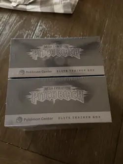 Lot of 2 - Pokemon TCG Pitch Black Pokemon Center ETB Elite Trainer Box SEALED - Image 4
