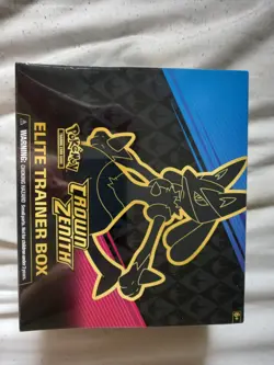 Pokemon TCG Crown Zenith Elite Trainer Box ETB New and Sealed - Image 1