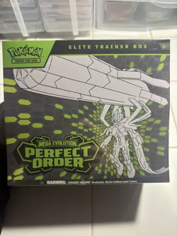 Pokemon TCG Mega Evolution Perfect Order Elite Trainer Box ETB Sealed Ships Fast - Image 1