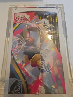 Pokemon TCG Phantasmal Flames Booster Box Sealed With Acrylic Case - Image 4