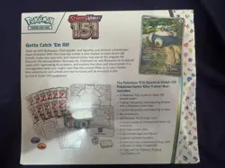 Pokemon Center 151 Elite Trainer Box ETB Scarlet Violet TCG New Sealed read desc - Image 4